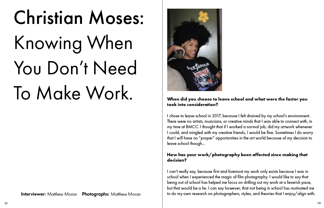 preview of the insdie of the magazine